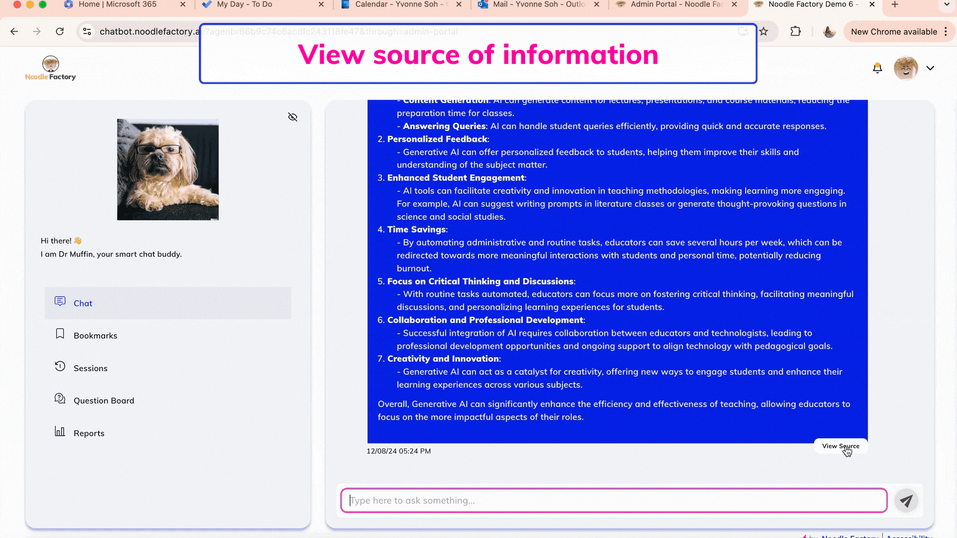 5 - view source of information - walter vs cup noodles